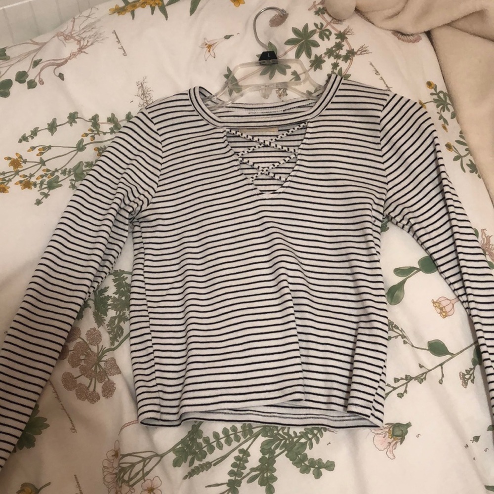 Stripped crop top